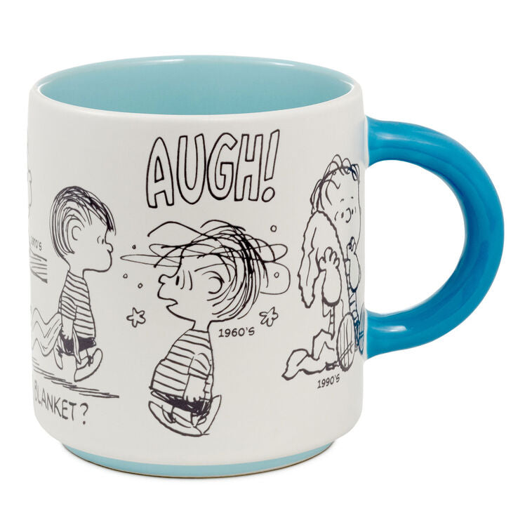 Peanuts® 75th Anniversary Linus Through the Decades Mug, 17.5 oz.