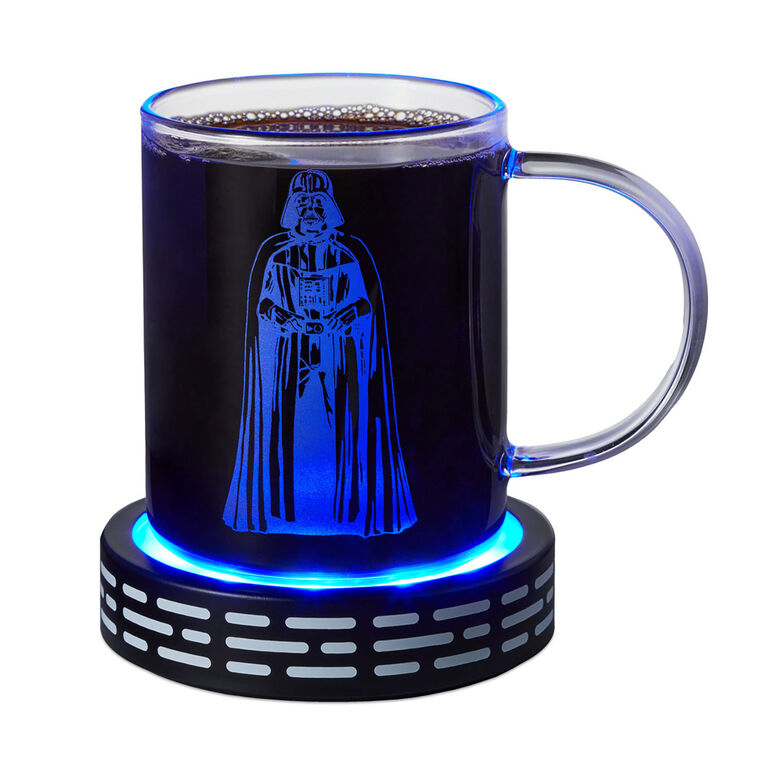 Star Wars Darth Vader Holographic Light-Up Mug With Base, 13 oz.