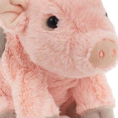 Mini Pink Piglet Plush, 5" H