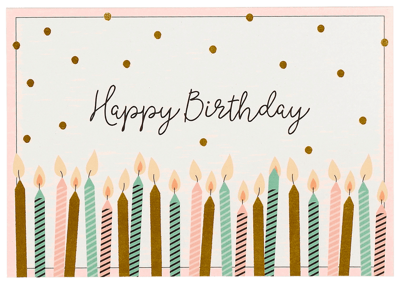 Happy Birthday Note Cards