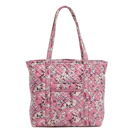 Vera Tote Bag - Botanical Baisley Pink