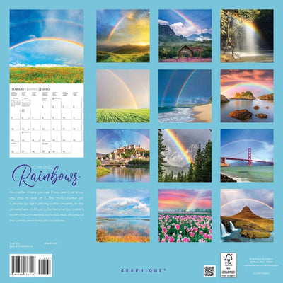 Chasing Rainbows 12 x 12 Wall Calendar