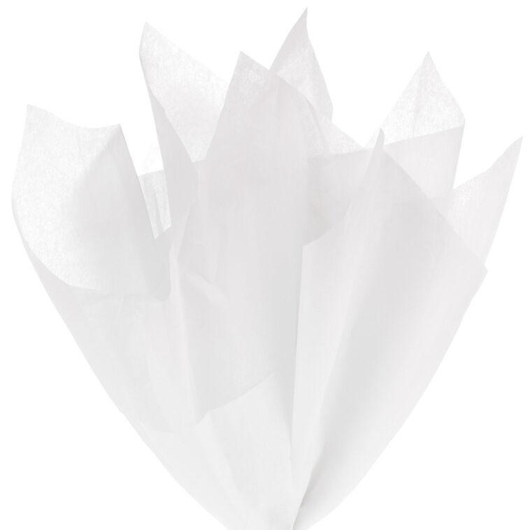 Solid White Bulk Tissue Paper, 40 sheets