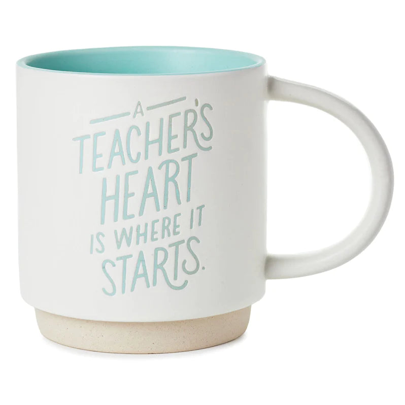 Teacher's Heart Mug