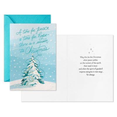 A Time for Peace Boxed Christmas Cards, Pack of 16