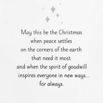 A Time for Peace Boxed Christmas Cards, Pack of 16