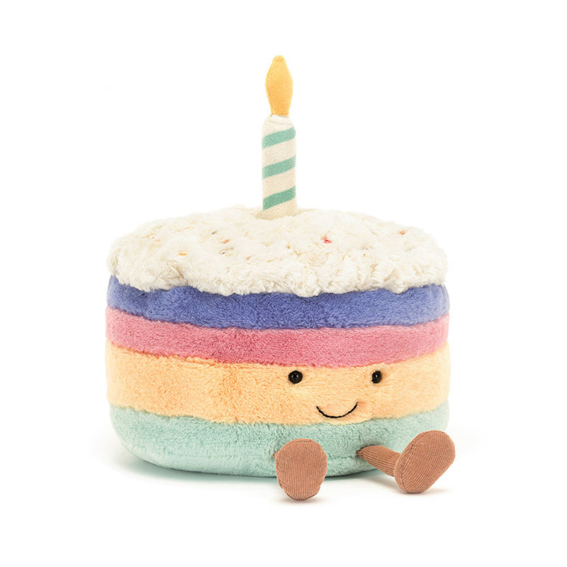 Amuseables Rainbow Birthday Cake - Medium