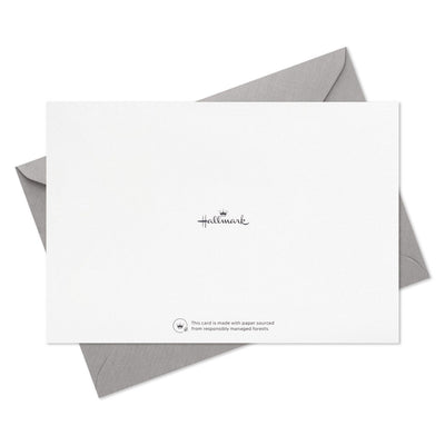 Silver Diamonds Boxed New Year Cards, Pack of 16