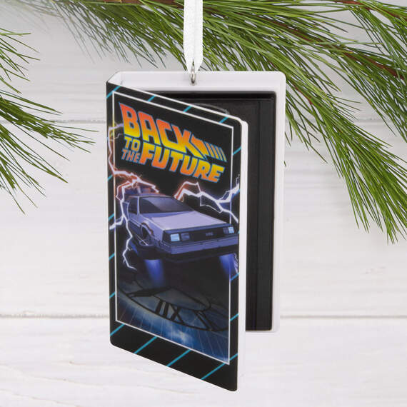 Back to the Future Retro Video Cassette Case Ornament