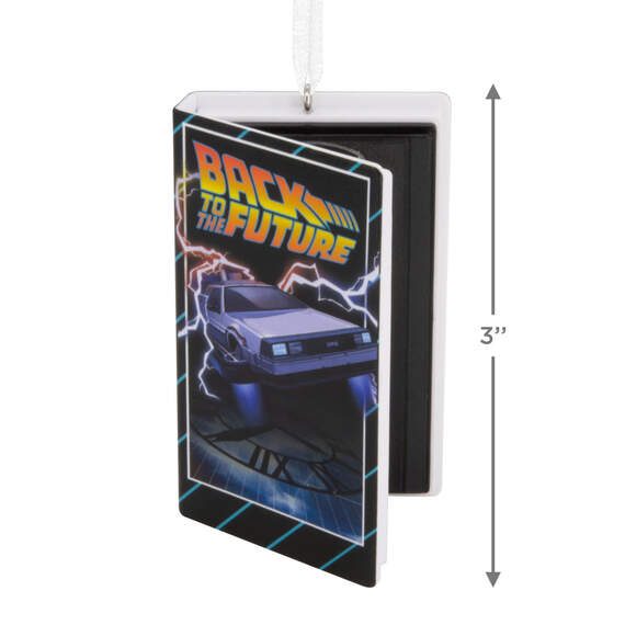 Back to the Future Retro Video Cassette Case Ornament