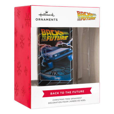 Back to the Future Retro Video Cassette Case Ornament