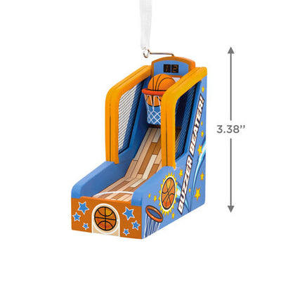 Basketball Shooting Game Hallmark Ornament