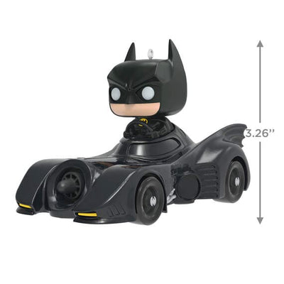 DC™ 1989 Batman™ in His Batmobile™ Funko POP!® Ornament