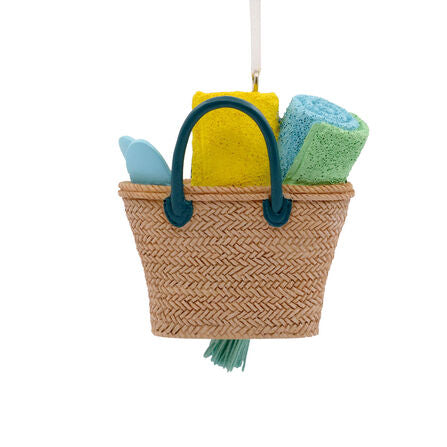 Beach Bag Hallmark Ornament