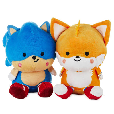 SEGA Sonic the Hedgehog™ and Tails Magnetic Plush Pair, 5.2"