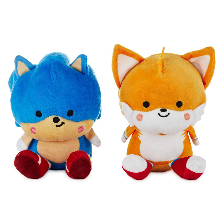 SEGA Sonic the Hedgehog™ and Tails Magnetic Plush Pair, 5.2"