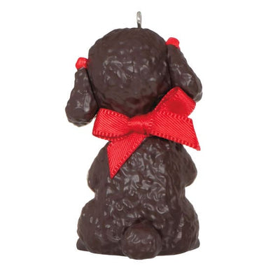 Puppy Love Poodle 2024 Ornament