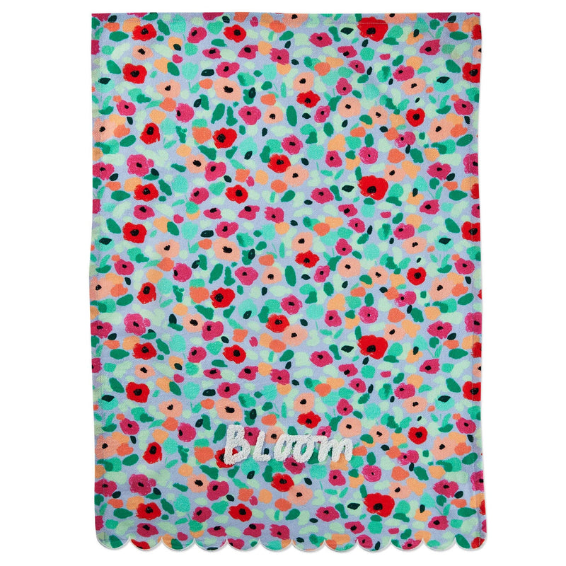 Bloom Abstract Floral Tea Towel