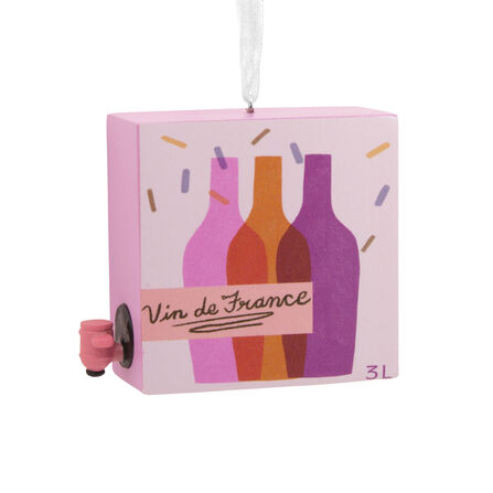 Boxed Wine Hallmark Ornament