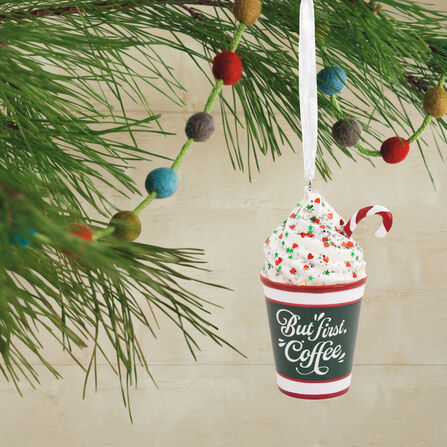 But First Coffee Hallmark Ornament