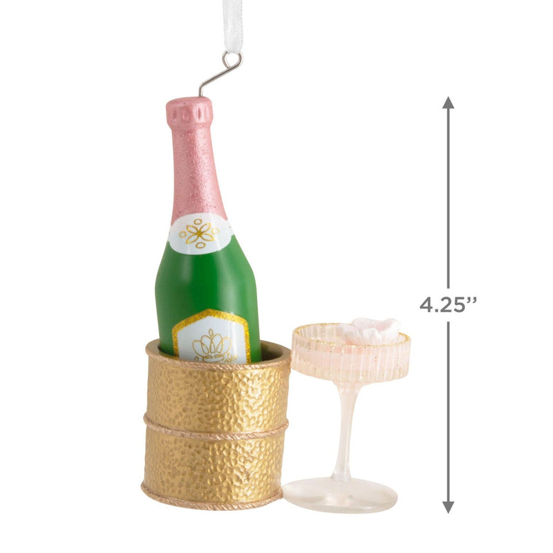 Signature Champagne Hallmark Ornament