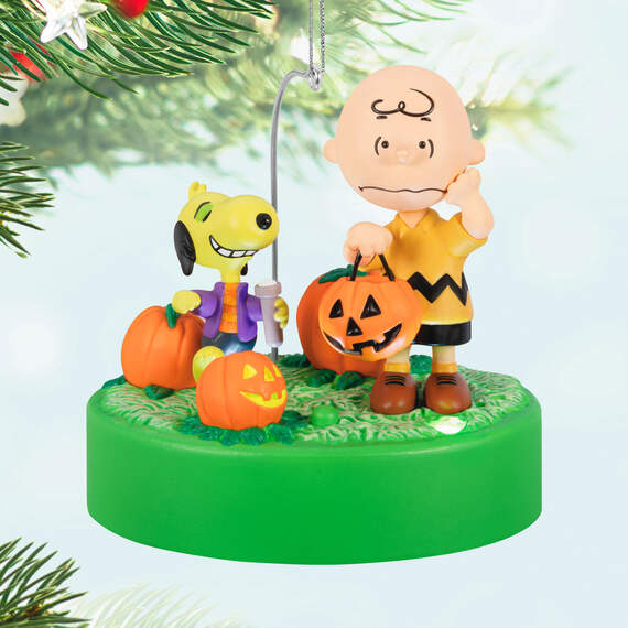 The Peanuts® Gang Trick-or-Treating Pals Ornament With Light and Sound