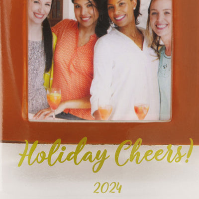 Holiday Cheers Cocktail 2024 Photo Frame Hallmark Ornament