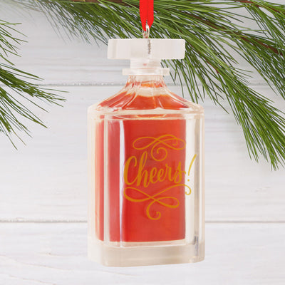 Holiday Decanter Hallmark Ornament