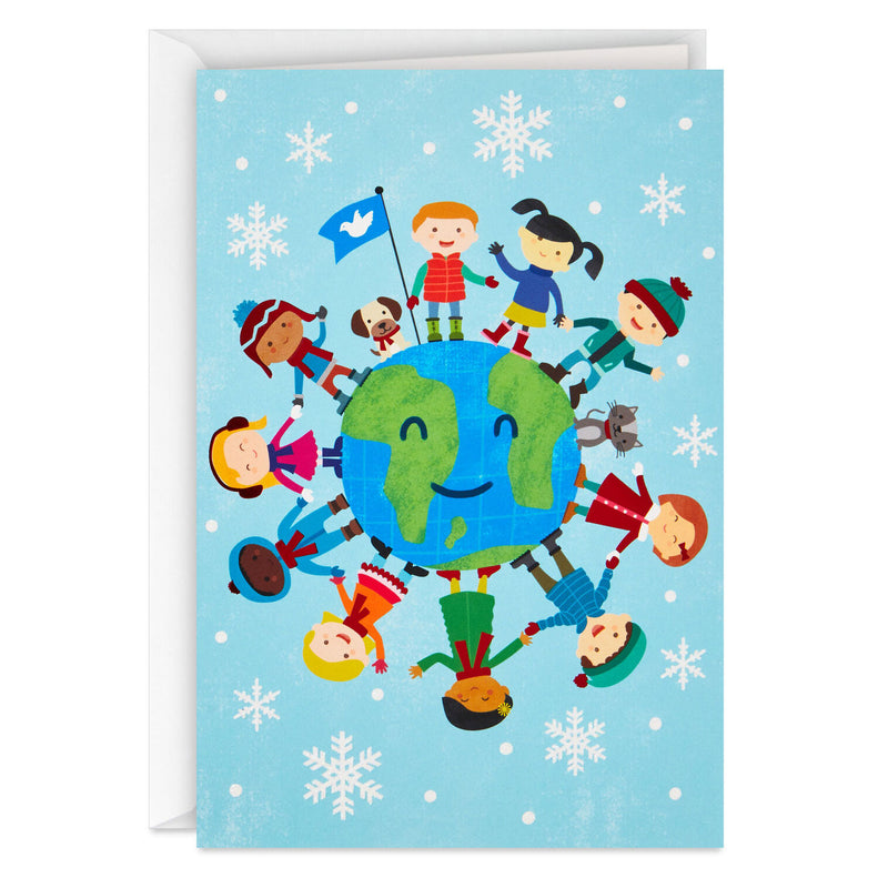 UNICEF Peace, Joy and Friendship Around the World Boxed Christmas Cards, Pack of 12