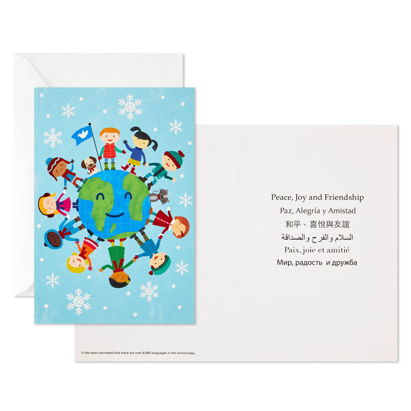 UNICEF Peace, Joy and Friendship Around the World Boxed Christmas Cards, Pack of 12