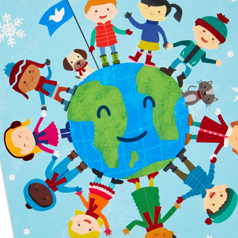 UNICEF Peace, Joy and Friendship Around the World Boxed Christmas Cards, Pack of 12