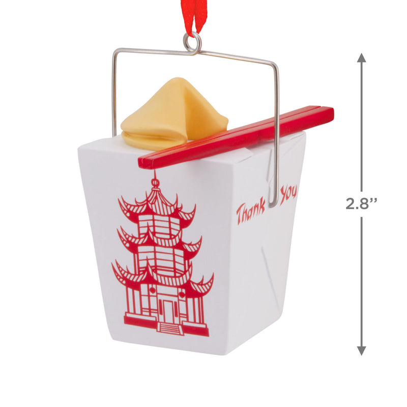 Takeout Food Box Hallmark Ornament