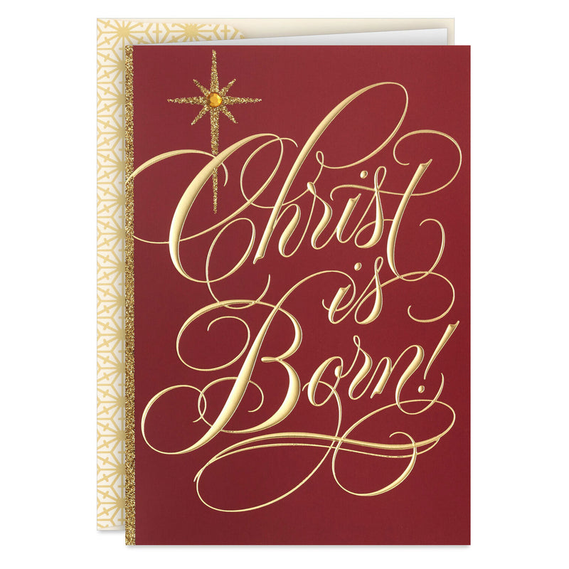 Christ Is Born Boxed Christmas Cards, Pack of 12