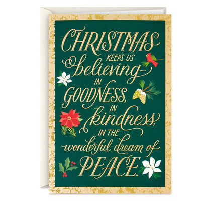 Christmas Keeps Us Believing Boxed Christmas Cards, Pack of 16