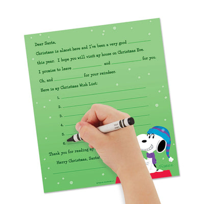 Peanuts® Letters to Santa Letter-Writing Kit, 2 Letters