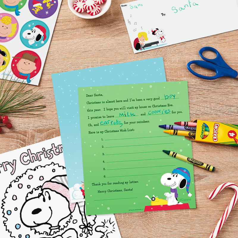 Peanuts® Letters to Santa Letter-Writing Kit, 2 Letters