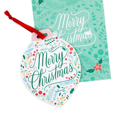 Christmas Spirit Boxed Christmas Cards With Detachable Ornaments, Pack of 10