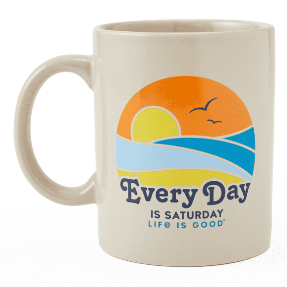 Clean Every Day is Saturday Ocean Sun