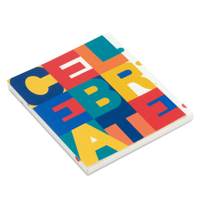 Celebrate Color Block Gift Card Holder Box 4.6"