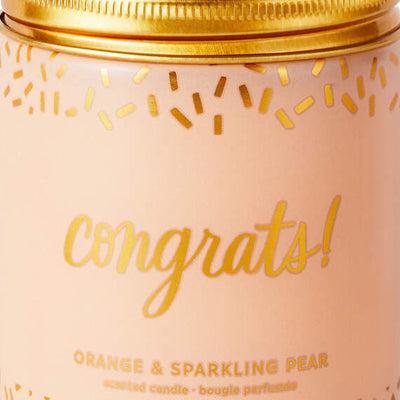 Congrats! Scented Single-Wick Jar Candle, 7 oz.