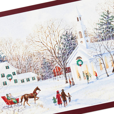 Country Church Pure Joy Boxed Christmas Cards, Pack of 40