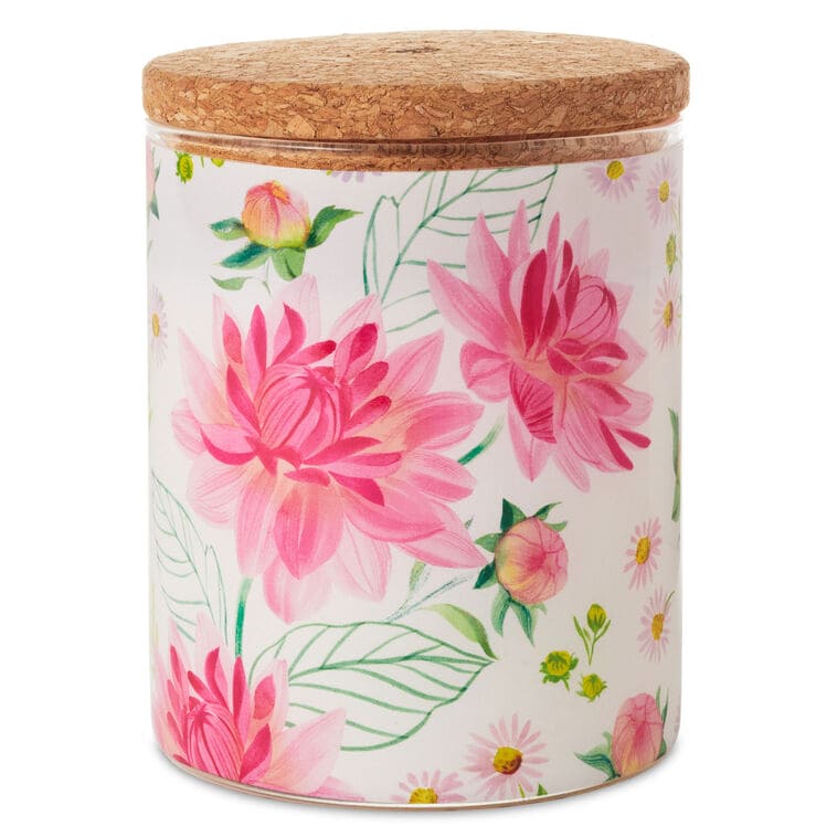 Dahlia and Jasmine Scented 2-Wick Jar Candle, 14.5 oz.