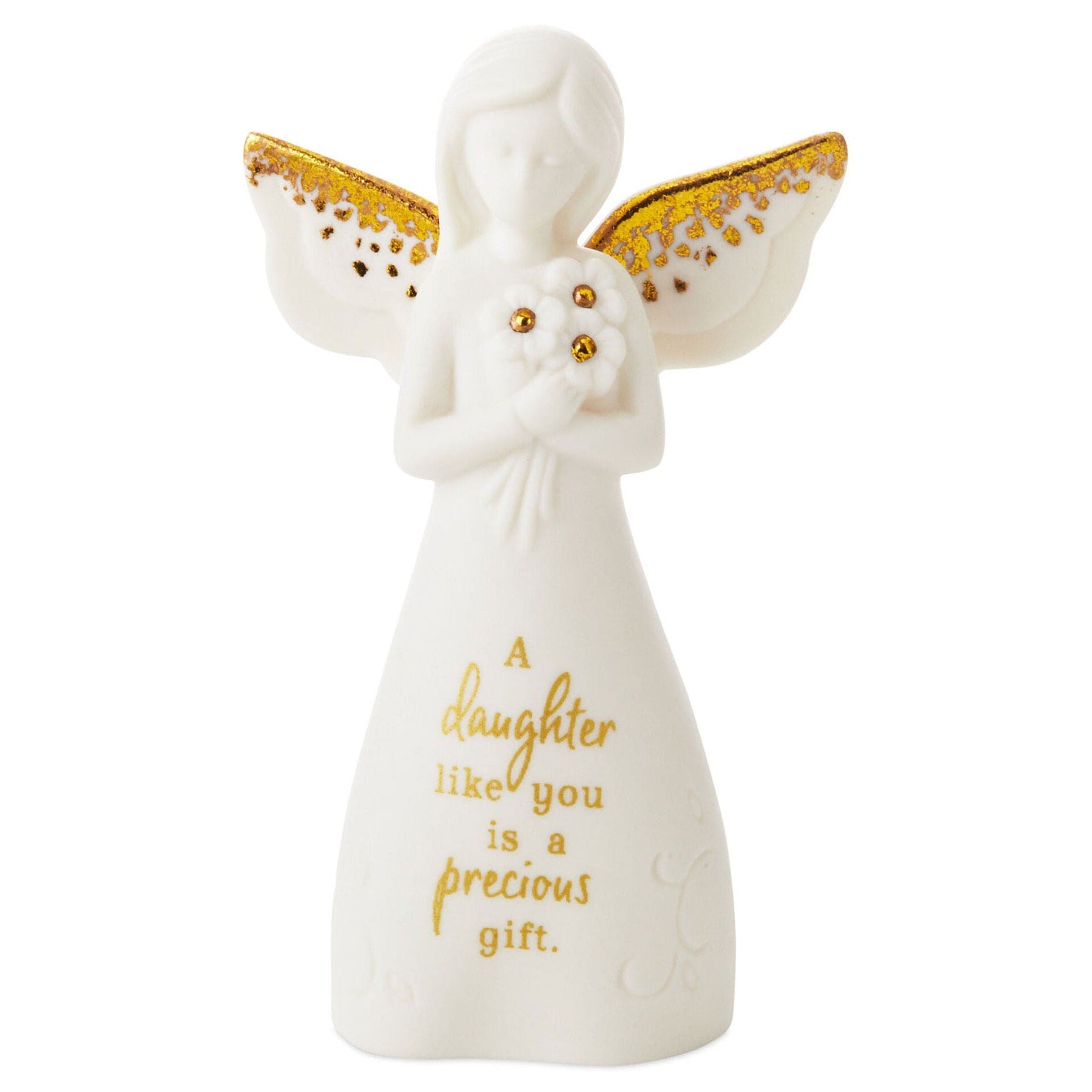 Daughter, A Precious Gift Angel Figurine, 3.8"