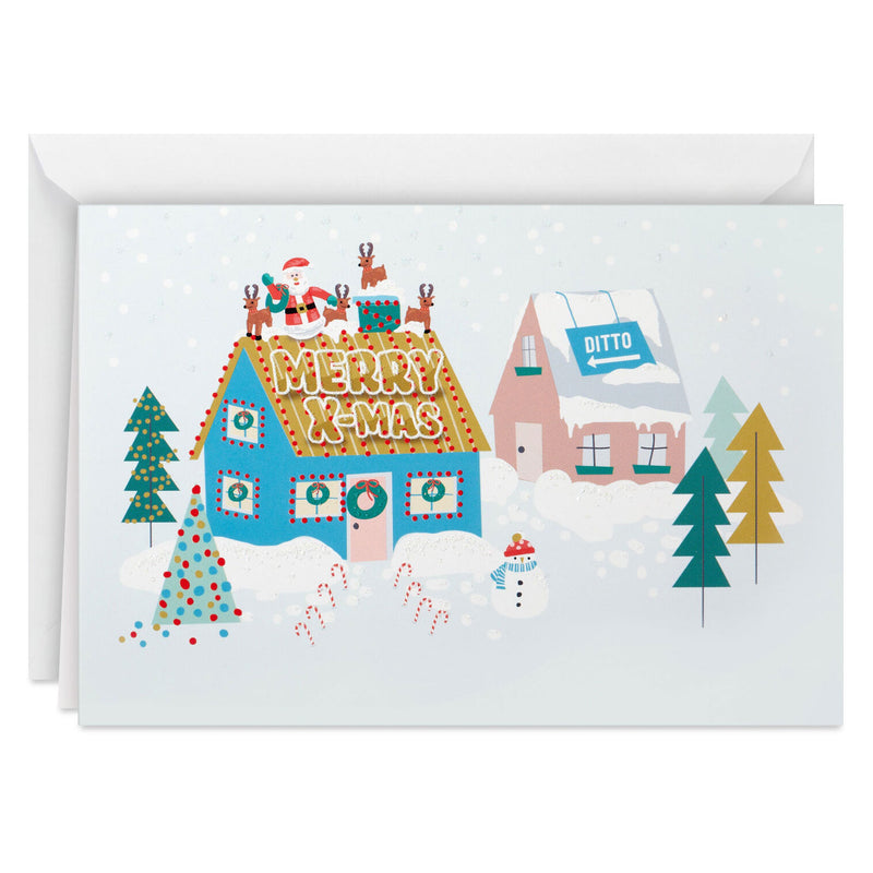 Neighborly Style Funny Boxed Christmas Cards, Pack of 16