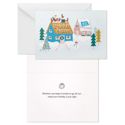 Neighborly Style Funny Boxed Christmas Cards, Pack of 16