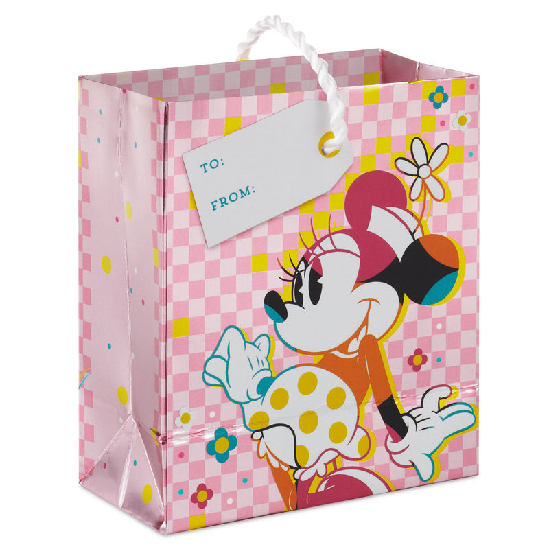 Disney Minnie Mouse on Pink Gift Card Holder Mini Bag 4.6"