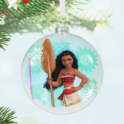 Disney Moana of Motunui Glass Ornament