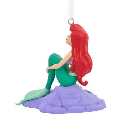 Disney The Little Mermaid Ariel on Rock Ornament