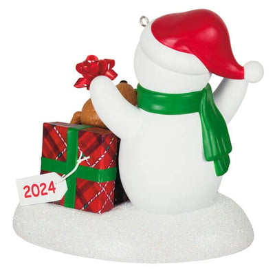 Wrapped Up In Christmas 2024 Musical Ornament