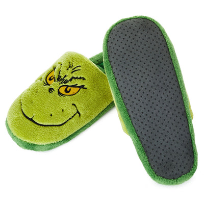 Dr. Seuss's How the Grinch Stole Christmas! Grinch Slippers With Sound